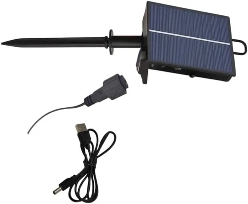 Vista 3 de Controlador de luz solar con control remoto USB, 8 modos