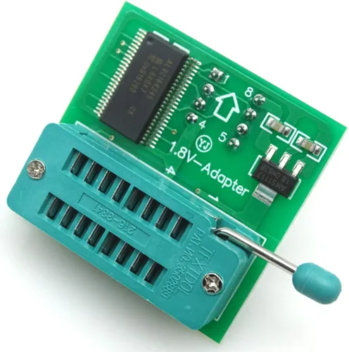 Vista 4 de AiTrip Programador USB EEPROM BIOS CH341A + Pinza SOIC8 + Adaptador 1.8V + Adaptador SOIC8 para Flash Serie 24 25