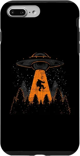 Vista 12 de Science Fiction Kryptide Sasquatch Alien UFO Myth Bigfoot Case for iPhone 17