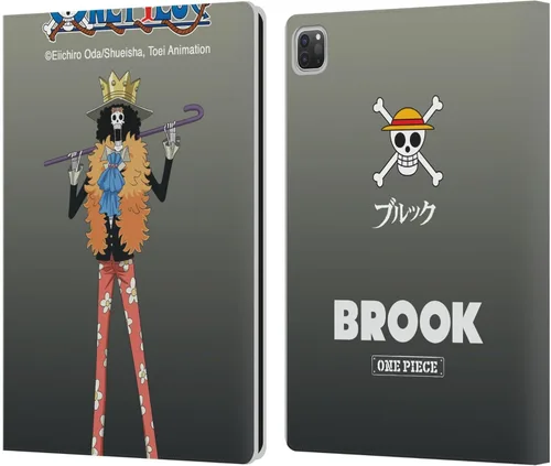 Vista 24 de Head Case Designs Funda de piel con licencia oficial Brook Graphic Art compatible con Apple iPad 9.7 2017 / iPad 9.7 2018