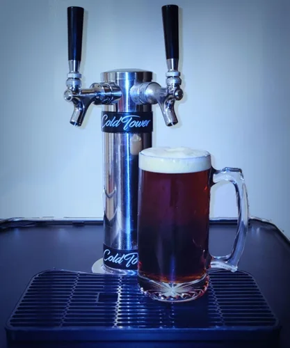 Vista 2 de Kegerator Super Tower, enfriador (actualizado para máxima refrigeración)