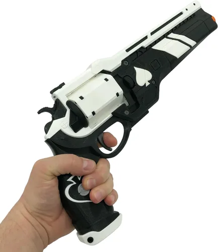 Vista 3 de Cañón de mano Ace of Spades Accesorio de cosplay hecho a mano
