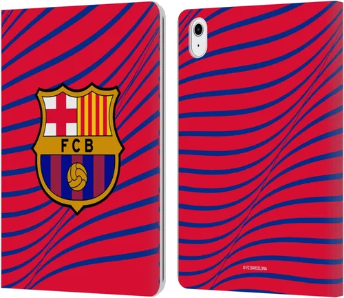 Vista 12 de Head Case Designs Funda de piel con licencia oficial del FC Barcelona Barca Crest Graphics para Apple iPad Air 2020/2022