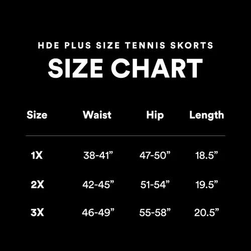 Vista 3 de HDE Falda pantalón de tenis plisada para mujer, talla grande, con pantalones cortos