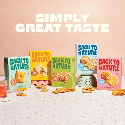 Vista 5 de Back to Nature Galletas sin gluten, patatas fritas de ajo y romero, veganas, sin OMG, galletas para sumergir, aperitivos deliciosos y de calidad