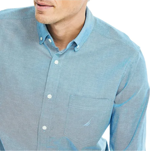 Vista 4 de Nautica Camisa Oxford para hombre