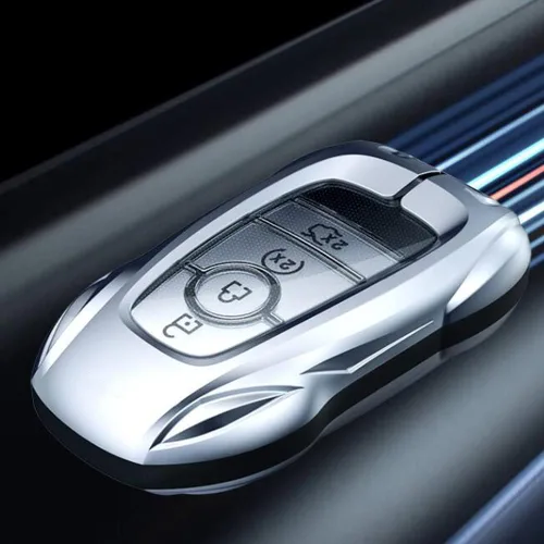 Vista 4 de Funda de metal de aleación de zinc para Ford Fusion F150 F250 F350 F450 F550 Edge Explorer Escape Mustang