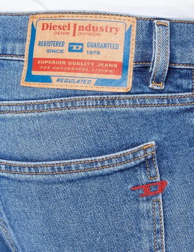 Vista 4 de Diesel Vaqueros D-Strukt Slim para hombre, azul