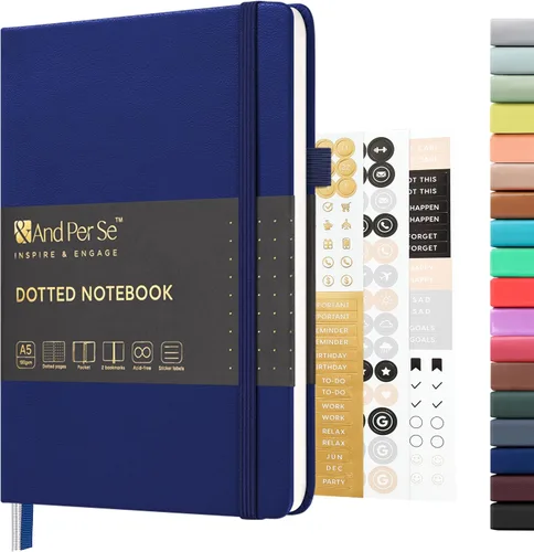 Vista 71 de ⩓ Per Se Cuaderno de Diario con Líneas (3 Paquetes), 160 Páginas Papel Grueso 100GSM, A5 Tapa Dura Cuadernos con Rayas Universitarias para Escribir
