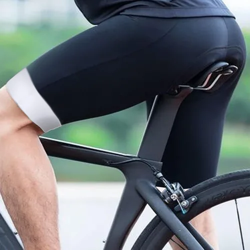 Vista 6 de CGLRybO Pantalones cortos de ciclismo para hombre, acolchados en 4D, pantalones cortos de ciclismo de montaña, transpirables y de excelente ajuste