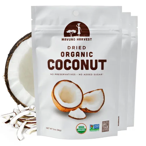 Vista 39 de Mavuno Harvest Paquete variado de frutas secas orgánicas, mango seco, papaya, piña, plátano, yaca y mezcla tropical, saludable, vegano, sin azúcar