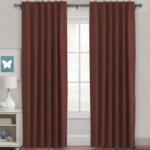 Vista 102 de H.VERSAILTEX Cortinas Opacas con Aislamiento Térmico, Paneles de Tratamiento de Ventanas que Oscurecen la Habitación, Cortinas Opacas para Sala