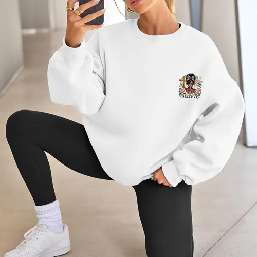 Vista 6 de 9 piezas de calcomanías para planchar para mujer, parches de transferencia de calor para camisetas, ropa lista para prensar, diseño de calcomanías