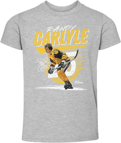 Vista 2 de 500 LEVEL Randy Carlyle Kids Toddler T-Shirt - Randy Carlyle Boston Comet