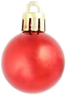 Vista 5 de YAFF Juego de 100 adornos para árbol de Navidad, juego de bolas de Navidad de plástico, inastillables y reutilizables, juego de bolas decorativas