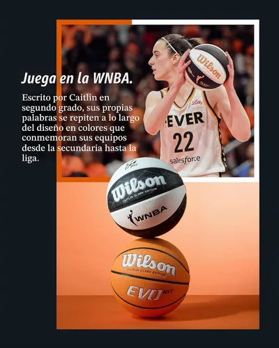 Vista 4 de WILSON WNBA Caitlin Clark Indoor + Outdoor Basketballs - Multiple Styles 3952