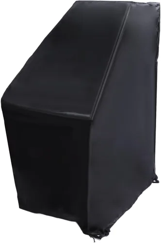 Vista 8 de Funda para silla al aire libre, hebilla negra, impermeable, para silla de patio, para césped