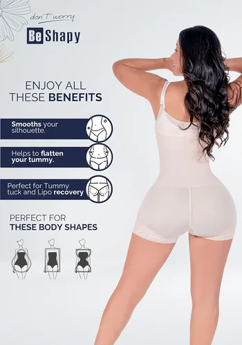 Vista 4 de BE SHAPY Fajas Reductoras y Moldeadora Fajas moldeadoras para control de abdomen + 2 tablas de abdominales