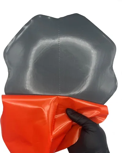 Vista 3 de Hornet Tire - Parche para neumáticos comerciales de bias grande CBP6 (9-1/2 pulgadas X 9-1/2 pulgadas 6 capas)