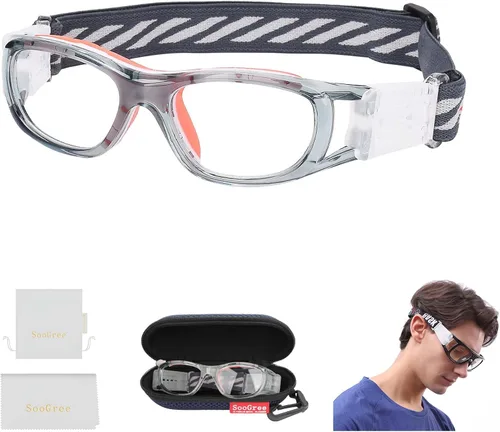 Vista 12 de SooGree Sports Glasses - Racquetball Goggles Basketball Football Eye Protective
