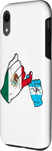 Vista 2 de iPhone XR Parent and child Mexico Honduran family Case