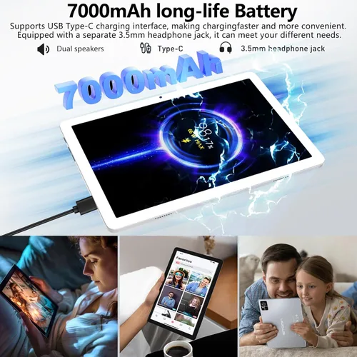 Vista 9 de EITOMIN Android Tablet 10 pulgadas 2026 Última tableta con teclado 14GB+128GB Octa-Core Processor,1TBExpand,Incell screen,5G+2.4GHz