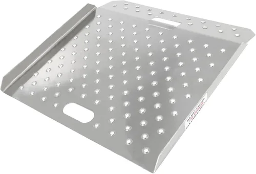 Vista 10 de Guardian Industrial Aluminio Curb rampas, Metálico, 1, 1 Fácil de transportar, para distribuidores, vendedores, tracción de la placa