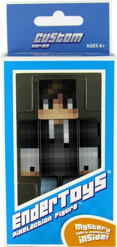 Vista 12 de EnderToys Figura de Acción Noob de Traje de Cumpleaños
