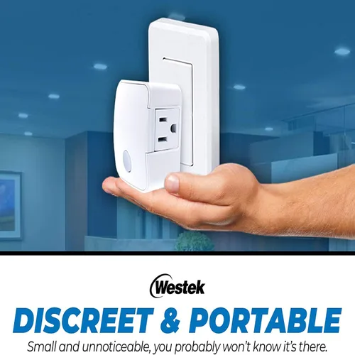 Vista 4 de westek rfk100lc/rfk101lc montado en la pared Interruptor y plug-in receptor, RFK1600lc