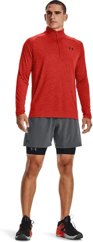 Vista 2 de Under Armour Tech 2.0 - Camiseta de manga larga y media cremallera para hombre
