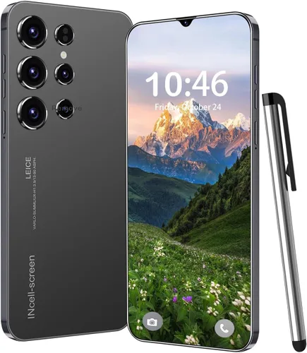 Vista 13 de Teléfonos desbloqueados C24+ 5G, 12GB+512GB, teléfono celular, 6.8 Negro-6.8"-512GB