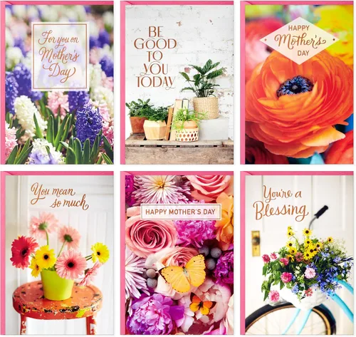 Vista 9 de Hallmark Surtido de tarjetas del día del padre (24 tarjetas con sobres, 6 diseños)