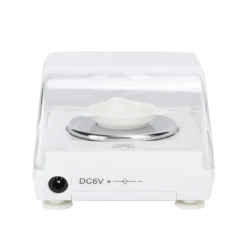 Vista 9 de FastUU Báscula de gramos, báscula digital de alta precisión para joyería, equipada con parabrisas, funciona con pilas, 0.00 oz para café de joyería