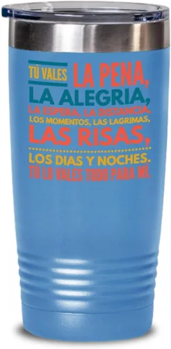 Vista 2 de Regalo para esposo Taza de café para esposa Perfecto regalo para graduados, profesionales y estudiantes Vaso con afirmaciones positivas, Negro