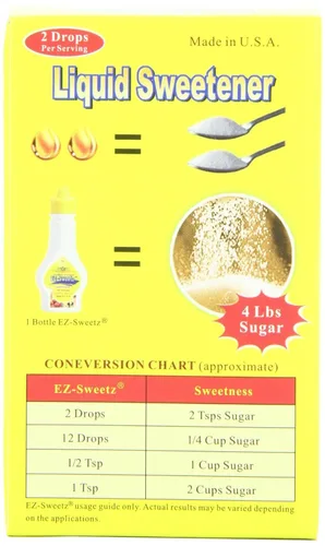 Vista 4 de EZ-Sweetz Edulcorante líquido, 0.75 onzas (paquete de 6)