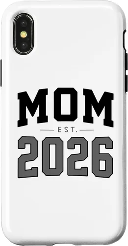 Vista 5 de Mom Est 2026 New Mother Parent New Born Child Parenthood Case for iPhone 17