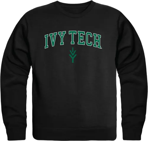 Vista 3 de W Republic Sudadera Ivy Tech Campus con cuello redondo