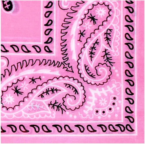 Vista 3 de OCD Bargain Bandana 100 Cotton Versatile Large Paisley Bandanas in Pack of 5 Multi