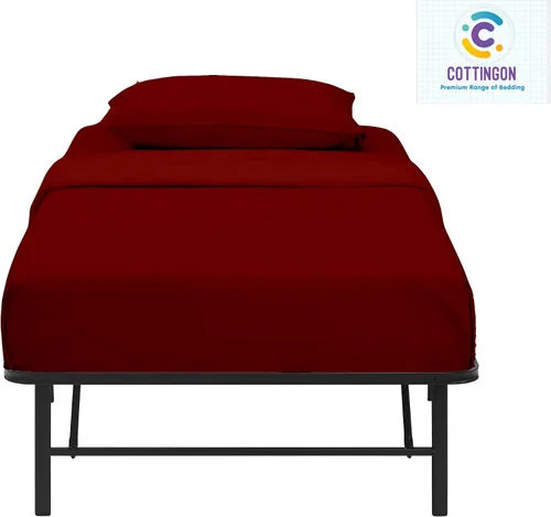 Vista 2 de Juego de sábanas para cuna de 33 x 75 pulgadas, juego de sábanas de algodón egipcio (4 piezas) para colchón de tamaño cuna ajustable para cama