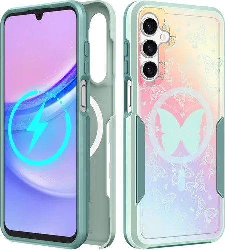 Vista 215 de Funda para Moto G 5G 2024 – Compatible con MagSafe para mujeres y niñas, bonita funda protectora magnética para teléfono, diseño femenino Kawaii