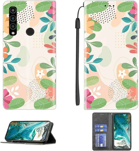 Vista 77 de jioeuinly ATT Motivate 2 - Funda compatible con ATT Motivate 2, funda con soporte abatible y cierre magnético DJS