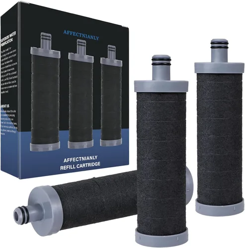 Vista 11 de Cartucho de filtro de ducha de carbono, 1 unidad, compatible con sistema de filtro de ducha, reduce el cloro, metales pesados y otras impurezas
