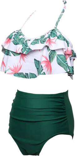 Vista 2 de KABETY Conjunto de bikini de dos piezas para niñas