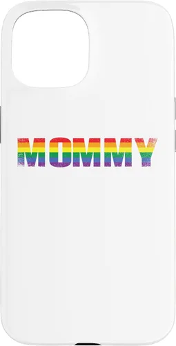 Vista 6 de Mommy - Pride Parents Mom Rainbow Queer Lesbian CSD LGBTQ+ Case for iPhone 16