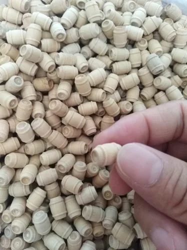 Vista 2 de Accesorios para modelos de barcos - Cubo de madera de 0.433x0.276 in Barril de vino de madera 10pcs