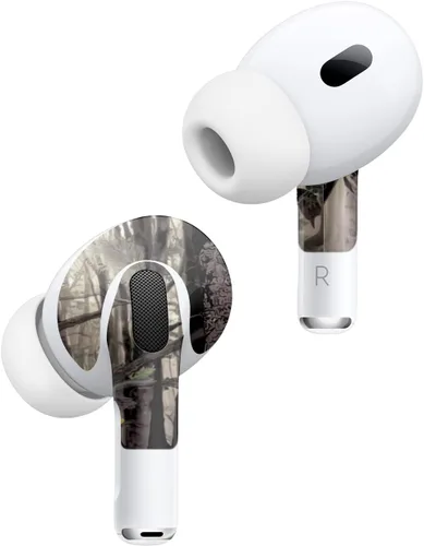 Vista 2 de MightySkins Skin compatible con Apple AirPods Pro 2 – Tree Camo Funda protectora, duradera y única de vinilo Fácil de aplicar, quitar y cambiar