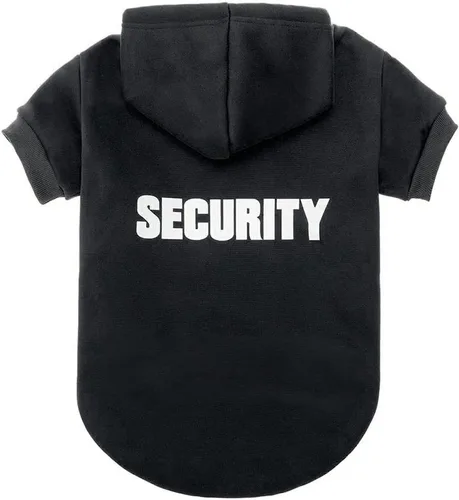 Vista 30 de BINGPET - Sudaderas con capucha de seguridad para perros, suéter para cachorros, abrigos para perros para clima frío, suéter con capucha abrigado