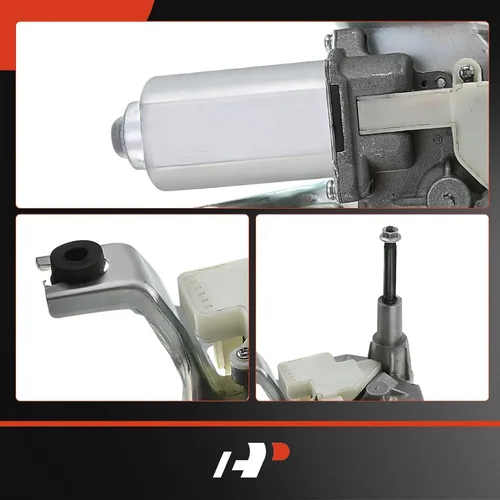 Vista 7 de A-Premium Motor del limpiaparabrisas trasero compatible con Dodge Caliber 2007-2012 Hatchback y Jeep Patriot 2007-2017, Compass 2007-2017