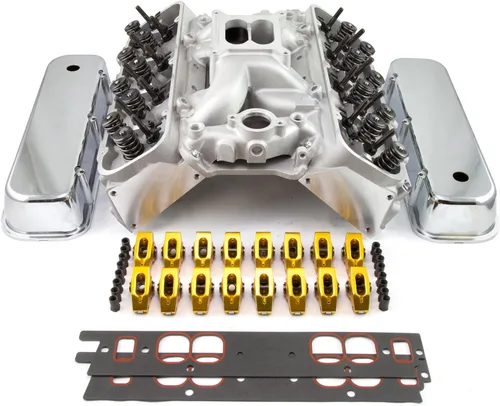 Vista 4 de Speedmaster PCE435.1016 Compatible con Chevy BBC 396 454 Hyd FT Kit combinado de motor de extremo superior de culata [puerto ovalado]