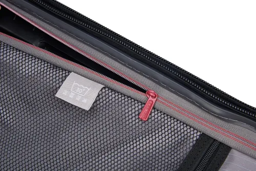 Vista 7 de DELSEY Paris Securitime - Maletero giratorio de 260in Antracita Checked-Medium 26 Inch Equipaje